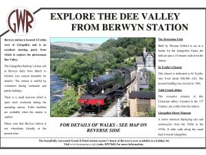 Explore The Dee Valley