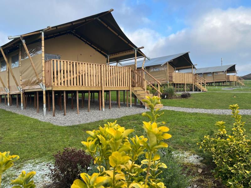Twiga Tent, Folly Farm Holiday Park VisitWales