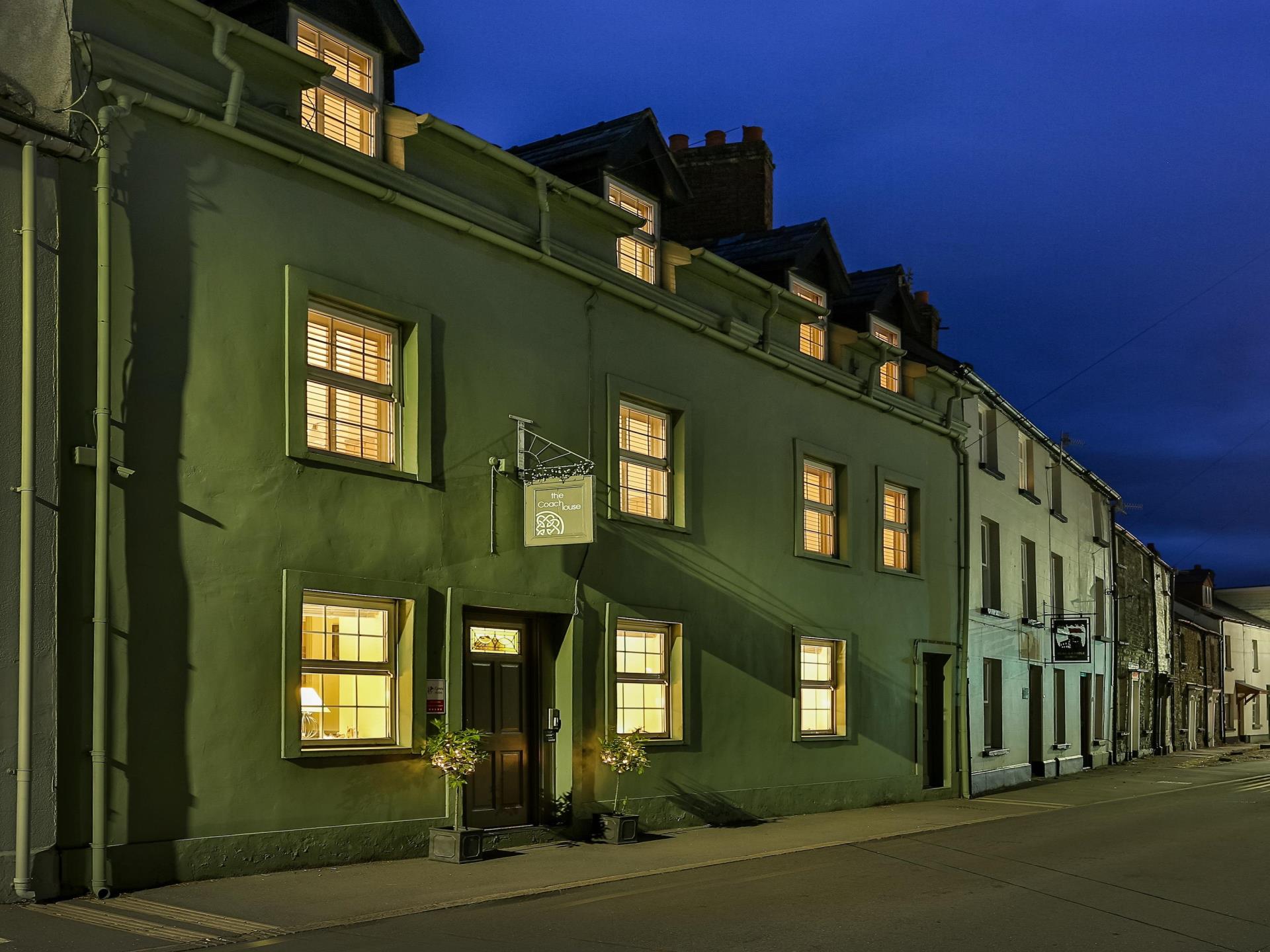 The Coach House Brecon exterior front